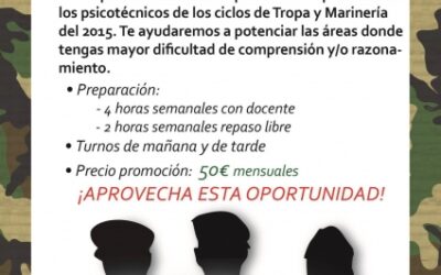 Oposiciones Tropa y Marinería 2015