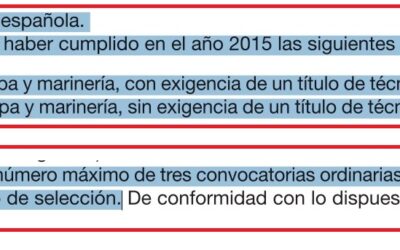 Convocatorias de acceso por promoción a las Escalas de Oficiales y Suboficiales 2015